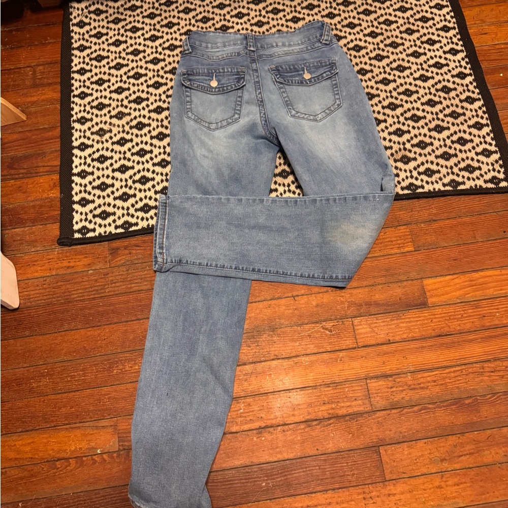 The Emma Jean : Cotton Polyester Spandex Denim Jeans all season
 Timeless Style